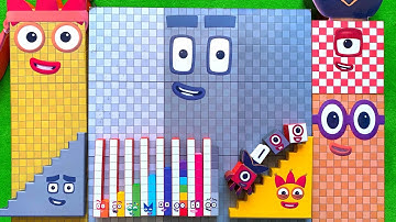 Looking for Numberblocks NEW 900 727 Puzzle Tetris Shape | ASMR chirping of birds