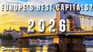 Top 10 Must-Visit Capital Cities in Europe 🇪🇺 | Famous Icons & Hidden Gems