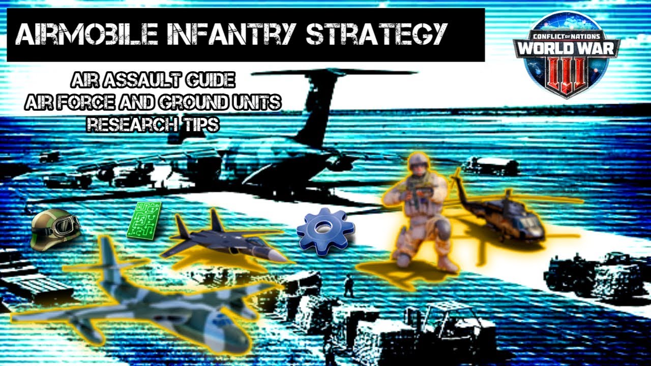 Airmobile Infantry Strategy | Conflict of Nations Tips & Tricks