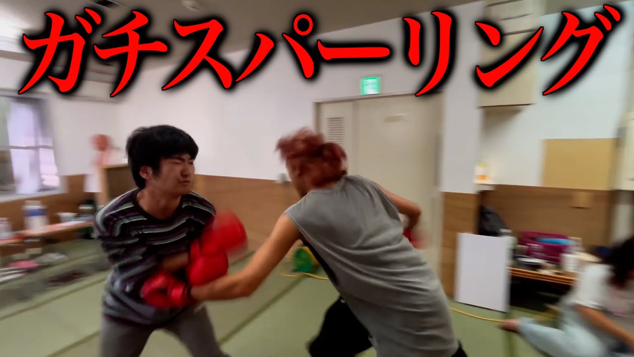 あきらくんvsKemono ボクシング対決