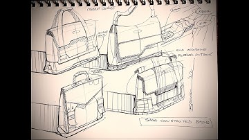 Bag Design, Creating Ideation Thumbnail Sketches