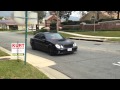 2005 E55 AMG muffler delete drive by