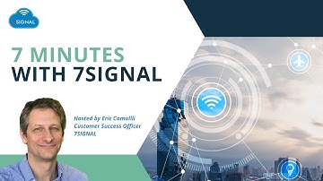 7 Minutes with 7SIGNAL: Testing A New Network
