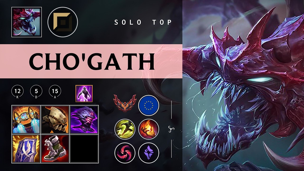 Cho'Gath Top vs Ambessa - EUW Grandmaster Patch 26.04