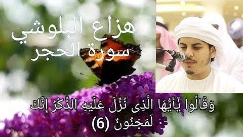 حالات واتس اب الشيخ هزاع البلوشي تلاوة خاشعة جدا سورة الحجر هادئ.