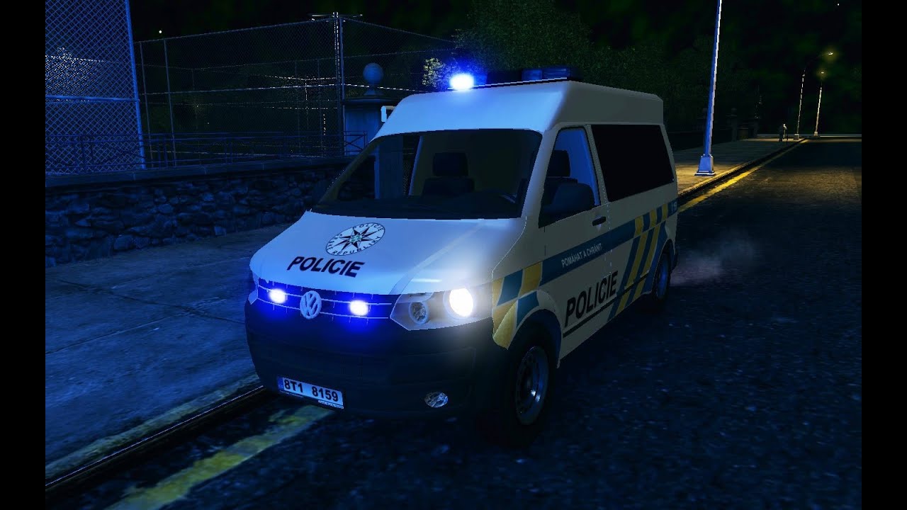 GTA IV Volkswagen T5 Police Responding to MVA (Car Accident) [HD]