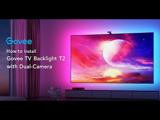 Step-by-Step Guide: Installing LED Lights Behind Your TV for Stunning –  UK-GOVEE