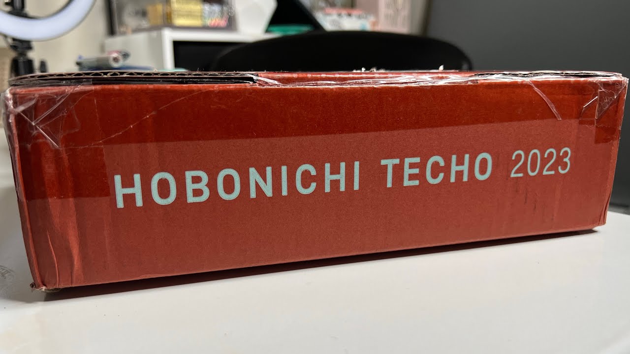 Hobonichi Techo 2023 RELEASE UNBOXING | MILK TEA SMOOTH ENG WEEKS