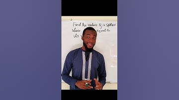 Straal van een bol waarvan de oppervlakte gelijk is aan het volume