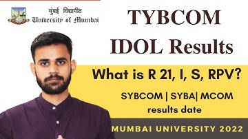 TYBCOM IDOL Result 2022 declared Mumbai University