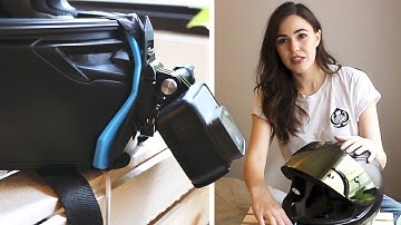 Motovlog Helmet Setup | Cheap, easy install audio & video