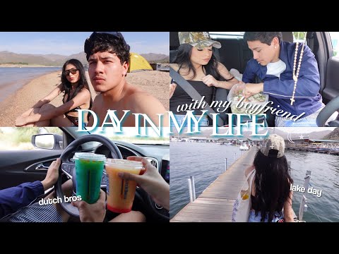 SPEND THE DAY WITH ME + MY BOYFRIEND | cooking, shopping, lake day✨