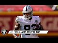 Darren Waller Mic'd Up vs. Chiefs: 'We Playing Football All Day Now!' | Las Vegas Raiders