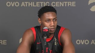 Thumbnail for Introductory Press Conference with RJ Barrett - January 1, 2024