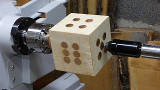 Woodturning - The Dice