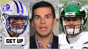 Field Yates predicts the Jets will draft Zach Wilson at No. 2 and Sam Darnold to the Bears | Get Up