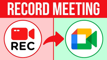 How To Record A Video Meeting In Google Meet (2024) Easy Method