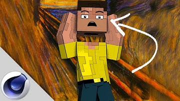 How to Decapitate Minecraft Characters (& Other Limbs too!) - Minecraft Animation Cinema4D Tutorial