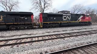 Canadian National & METRA ELECTRIC, 55/56/57th Station, CHICAGO, Illinois, 2/17/2026