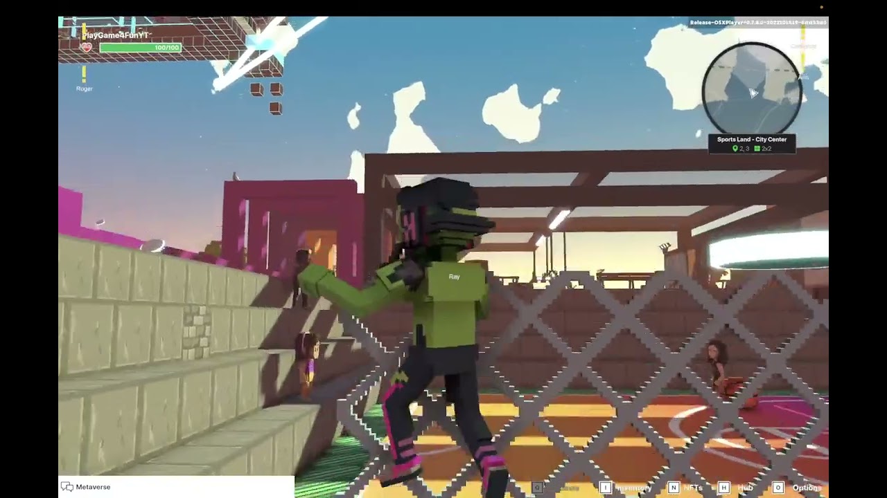 🌏@TheSandboxGame AS3 - Exploring: Sports Land - City Center