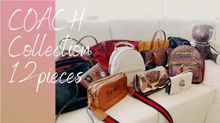 【私物COACHバッグお気に入り12選】私物紹介/フリーランス/コストコのベーグルで朝ごはん/ブイログ