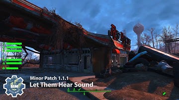 Sim Settlements: Patch - Let Them Hear Sound