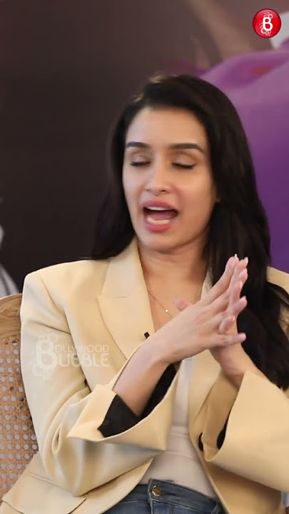 Shraddha Kapoor opens up on working with Ranbir Kapoor. #shorts