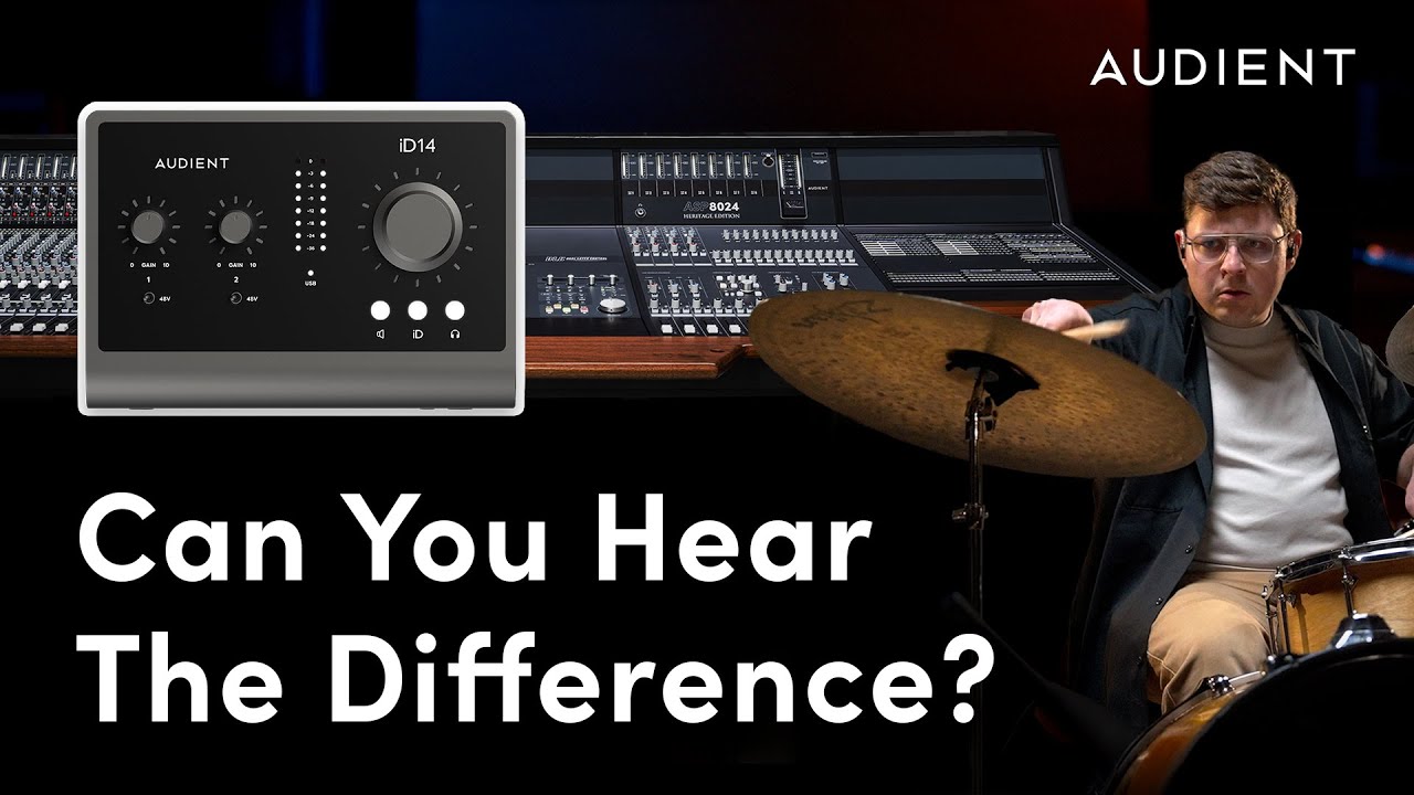 【高音質セット】audient iD14 +Belden8412＋トランス式電源 Audient iD14 MkII 10in/6out USB-C Audio Interface – Kraft Music