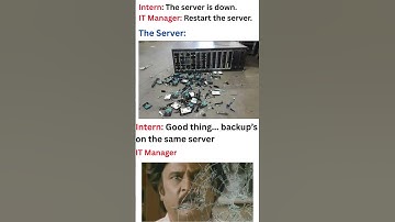 😅 TECH MEME WITH LESSON ⚠️ Restart Isn’t Always the Solution | #techmeme #upskillwithasif #shorts