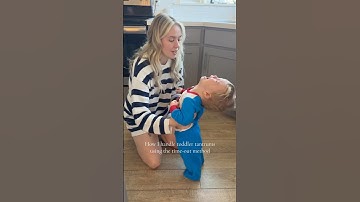 How I handle toddler tantrums using the time out method #toddlers #parenting #momlife #parentingtips