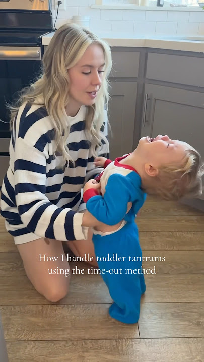 How I handle toddler tantrums using the time out method #toddlers #parenting #momlife #parentingtips