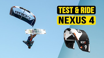 First sessions on the NEW NEXUS 4 // Kiteboarding review