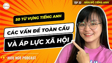 50 TỪ VỰNG VẤN ĐỀ TOÀN CẦU VÀ ÁP LỰC XÃ HỘI | Học từ vựng Tiếng Anh theo chủ đề