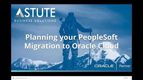 Secure and Modernize PeopleSoft on Oracle Cloud