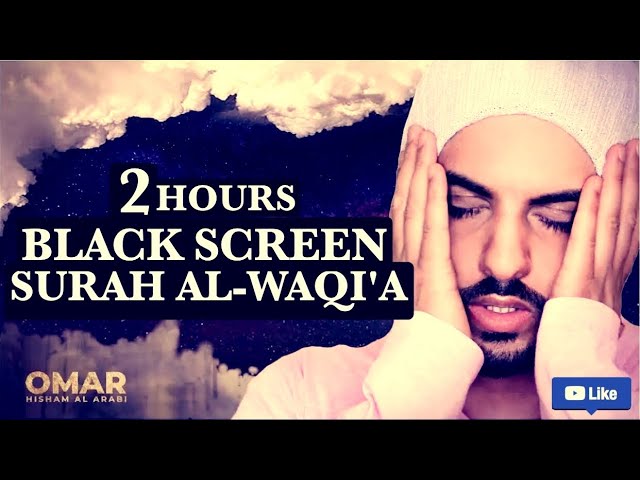 2 Hours Black Screen Quran Recitation by Omar Hisham  Be Heaven  Relaxation Sleep Stress Relief class=