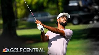 Akshay Bhatia reflects on round one and mental battle on the green | Golf Central | Golf Channel