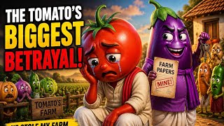 The Tomato's Biggest Betrayal 🍅💔 | Emotional 3D Animated Village Story | Heartwarming Kids Animation