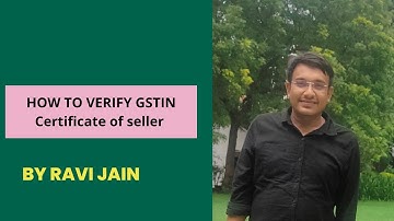 How to verify GST Registration Certificate  #gem #government #contractors #bidding