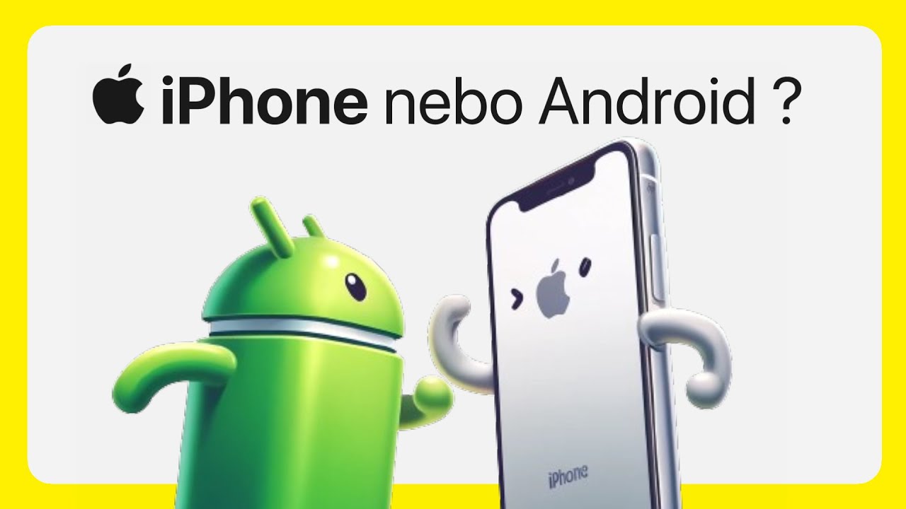 Je výhodnější koupit iPhone nebo Android ? 🍎🤖