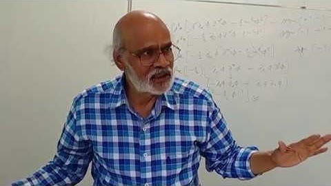 String Theory Lecture - 6 Part - 1/5  by Daya Shankar Kulshreshtha at the Univ. of Oldenburg