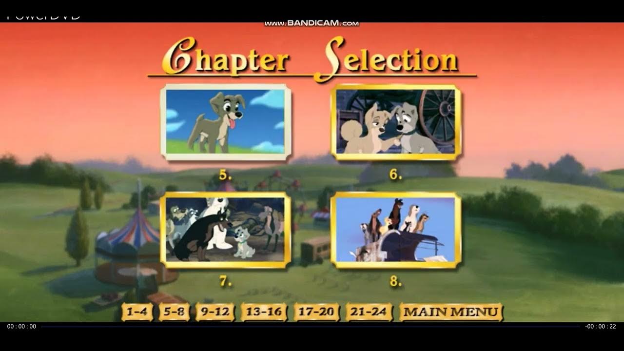 Lady And The Tramp 2 Dvd Menu Walkthrough lady and tramp 2 dvd menu uk 2001 - YouTube
