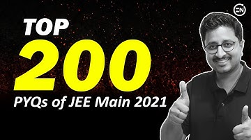JEE Main 2026 - Top 200 PYQs of 2021 | Physics | Eduniti | Mohit Sir #5thChallenge