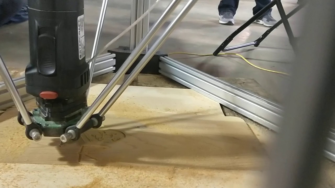 CNC DeltaMaker 2 - Maker Faire Orlando 2019 3S - YouTube