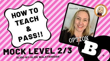 NEW! VIPKID Lower Level 2/3 (B) Certification Mock Class Walk-through