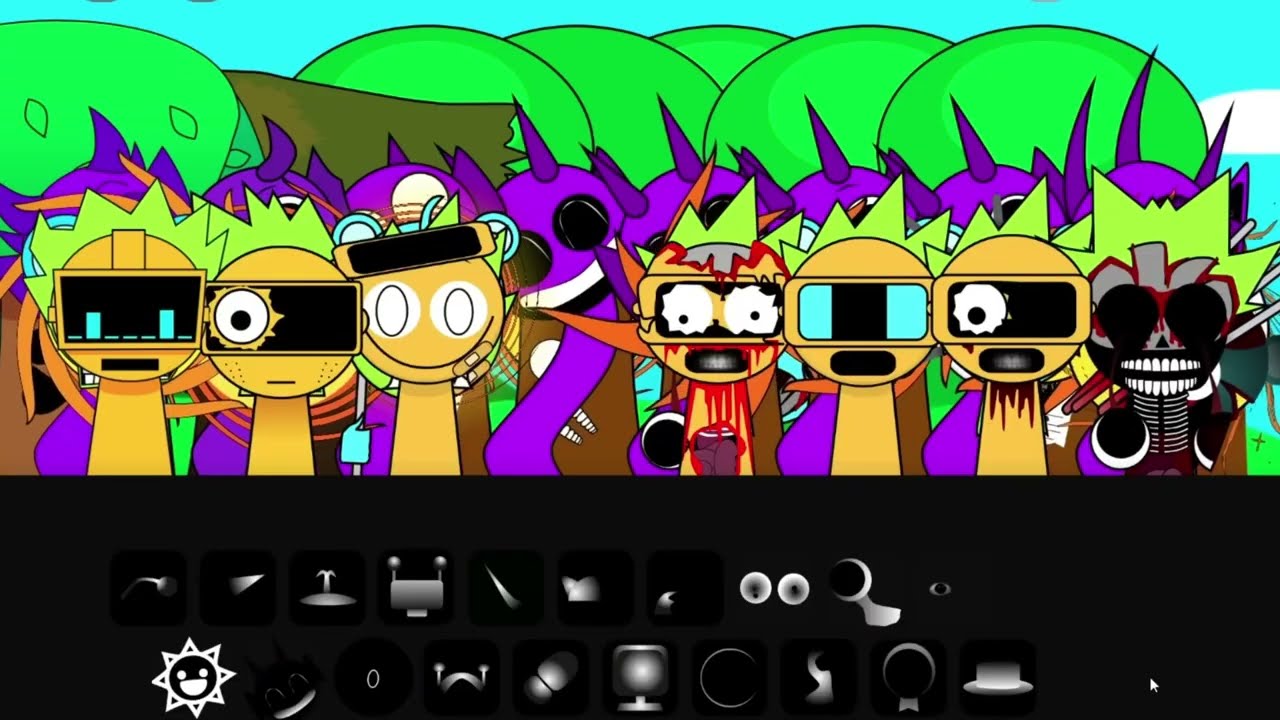 Sprunki + Phase 2 + WendaTreatment + Pyramixed + Retake + Phase 4 + Phase 5 But After Phase 3