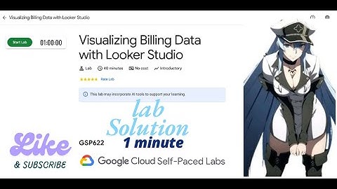 Visualizing Billing Data with Looker Studio || GSP622 || Qwiklabs Arcade 2025.