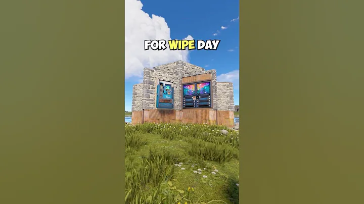 How to turn your 2x1 into a BUNKER BASE in RUST - #rust #rustgame #rustclips #rustshorts #shorts