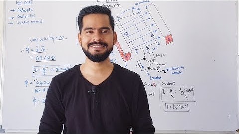 8. A.C generator | electromagnetic induction | class 12 physics