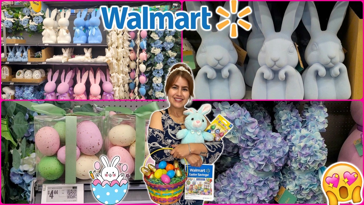 ⭐ ¡WALMART!🐰¡YA TIENE TODO PARA CELEBRAR EL DÍA DE PASCUA! 😍🐇    #recorrido #walmart #2026