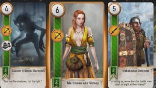 Witcher 3 Gwent. Novigrad. Defeat Eternal Fire Priest for Gwent Card.